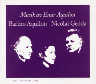 CD Musik av Enar Aquilon